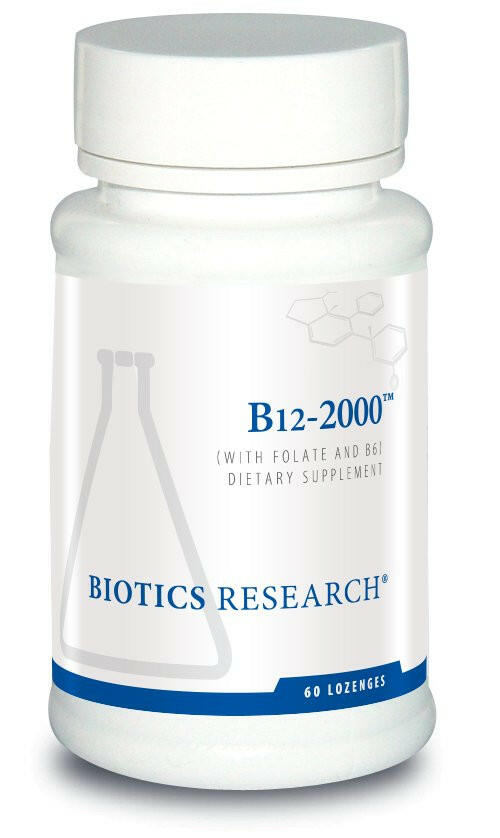 B12-2000™ Lozenges | Biotics Research® | 60 Lozenges - Coal Harbour Pharmacy