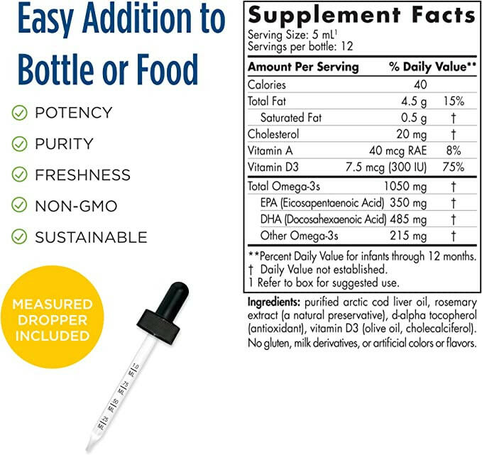 Baby's DHA | Nordic Naturals® | 60 mL (2 Oz) - Coal Harbour Pharmacy