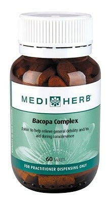 Bacopa Complex | MediHerb® | 60 Tablets - Coal Harbour Pharmacy