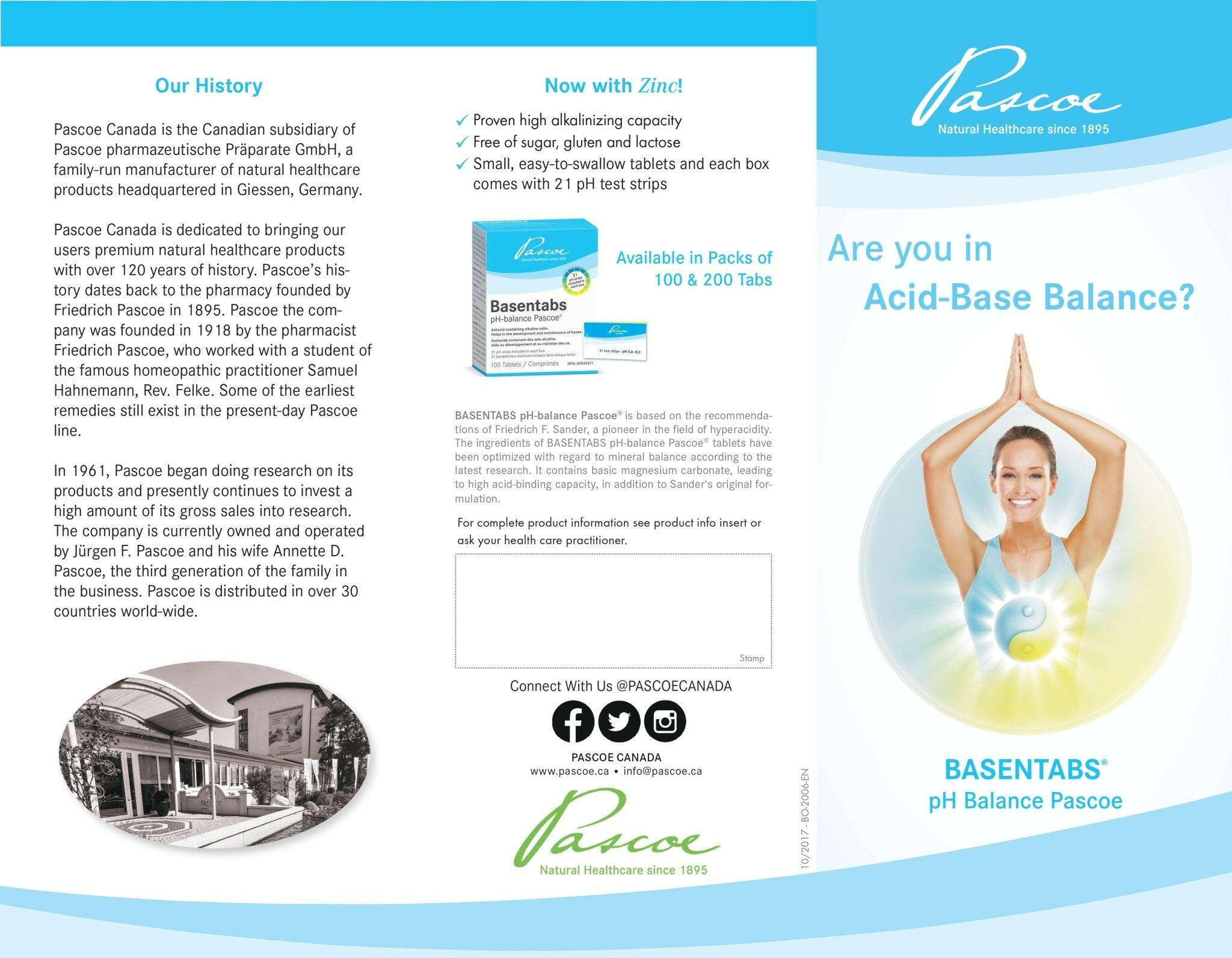 Basentabs pH-balance | Pascoe® | 100 tablets - Coal Harbour Pharmacy