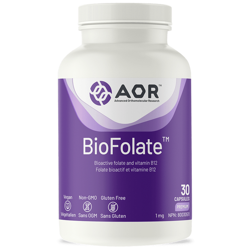 BioFolate™ | AOR™ | 30 Capsules - Coal Harbour Pharmacy