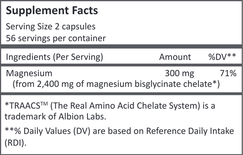 Bisglycino-Mg | Vita Aid® | 112 Veg Caps - Coal Harbour Pharmacy