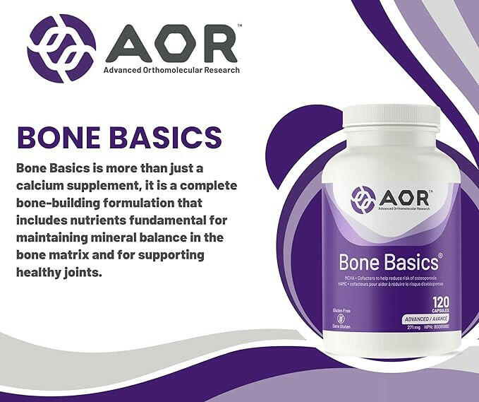 Bone Basics™ | AOR™ | 120, 240 and 360 Capsules - Coal Harbour Pharmacy
