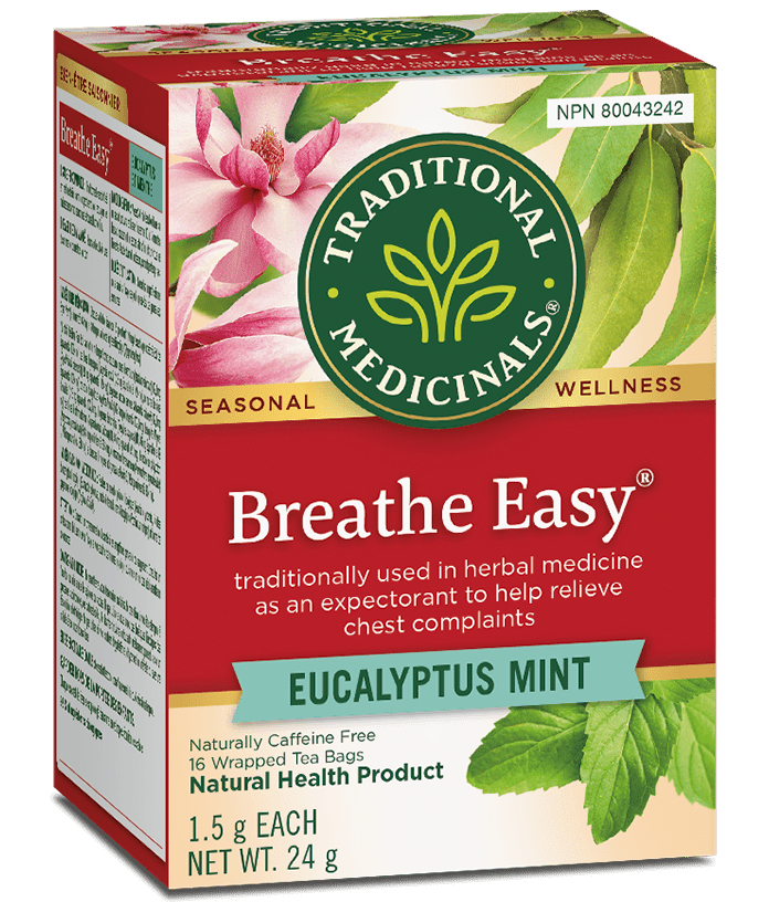 Breathe Easy Tea by Traditional Medicinals | Respiratory & Lung Support ...