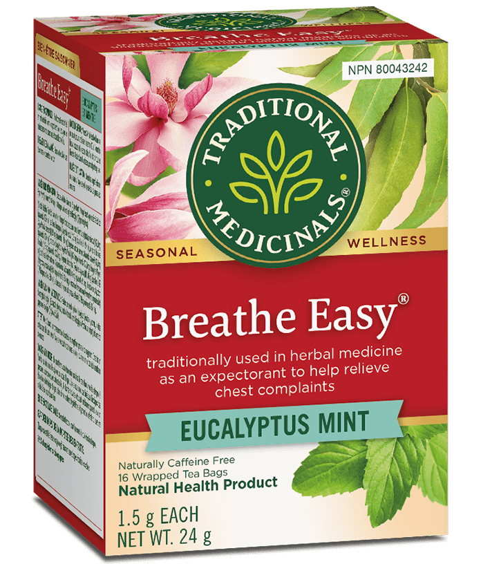 Breathe Easy® Tea | Traditional Medicinals® | 16 Tea Bags - Coal Harbour Pharmacy