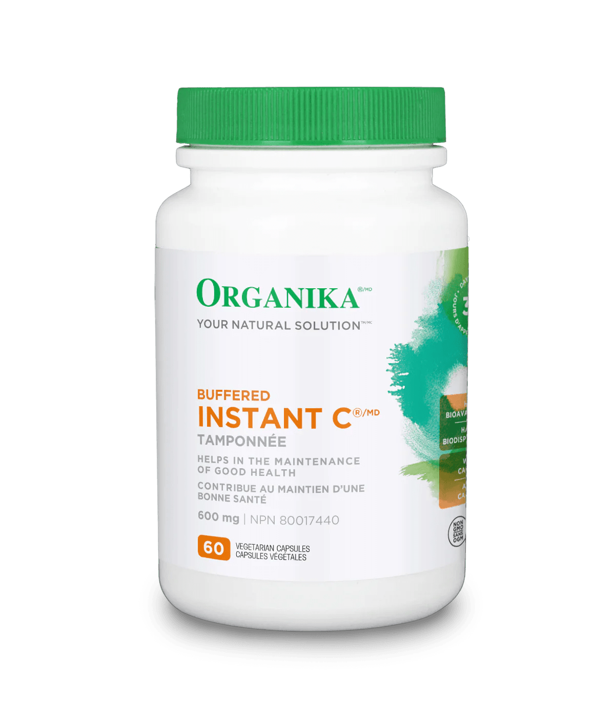 Buffered Instant-C | Organika® | 120 Capsules - Coal Harbour Pharmacy