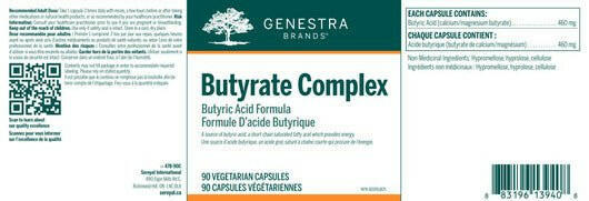 Butyrate Complex | Genestra Brands® | 90 Vegetable Capsules - Coal Harbour Pharmacy