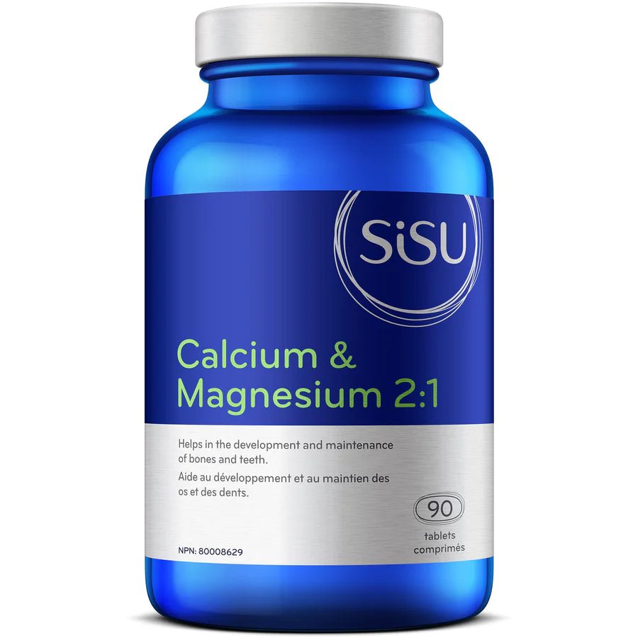 Calcium & Magnesium 2:1 | SISU | 90 or 180 Tablets - Coal Harbour Pharmacy