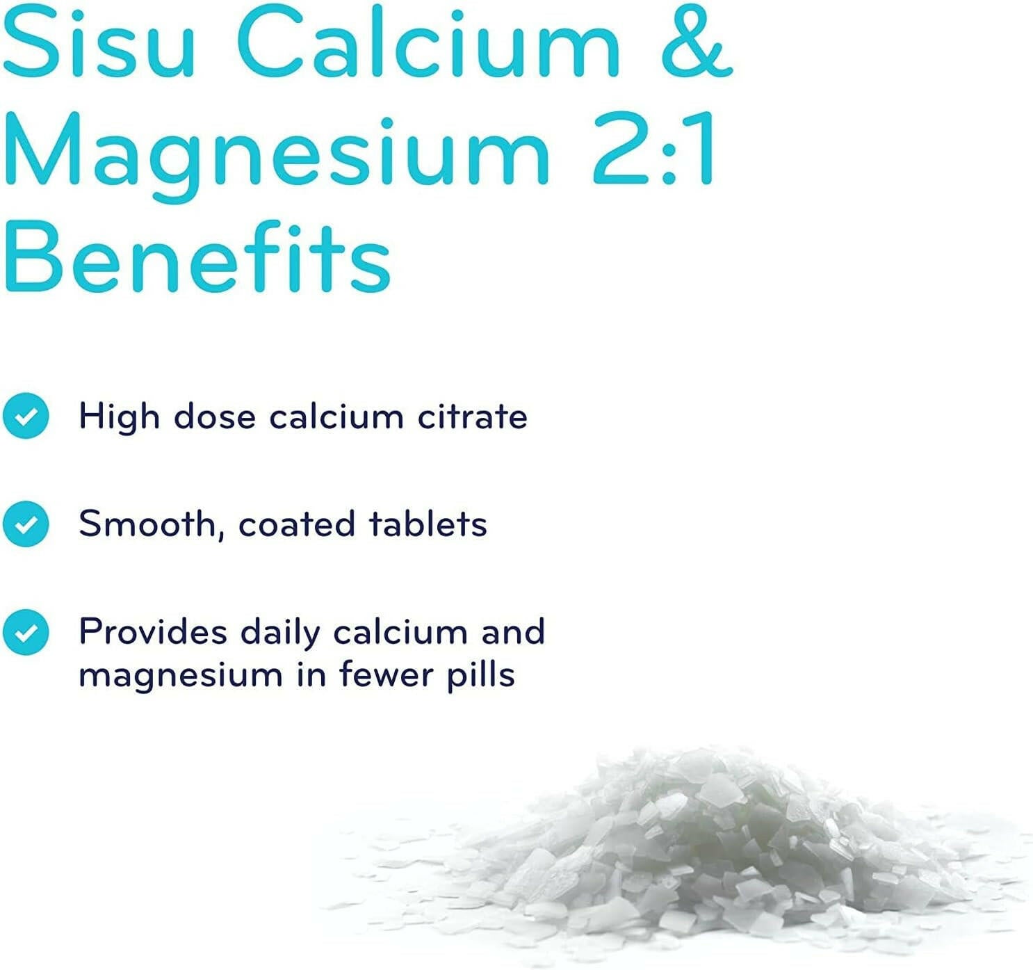 Calcium & Magnesium 2:1 | SISU | 90 or 180 Tablets - Coal Harbour Pharmacy