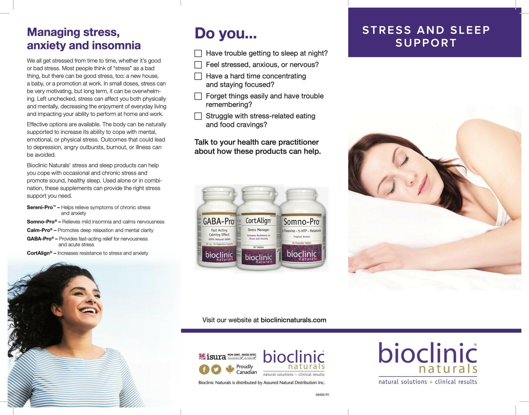Calm-Pro™ | Bioclinic® Naturals | 90 Chewable Tablets - Coal Harbour Pharmacy