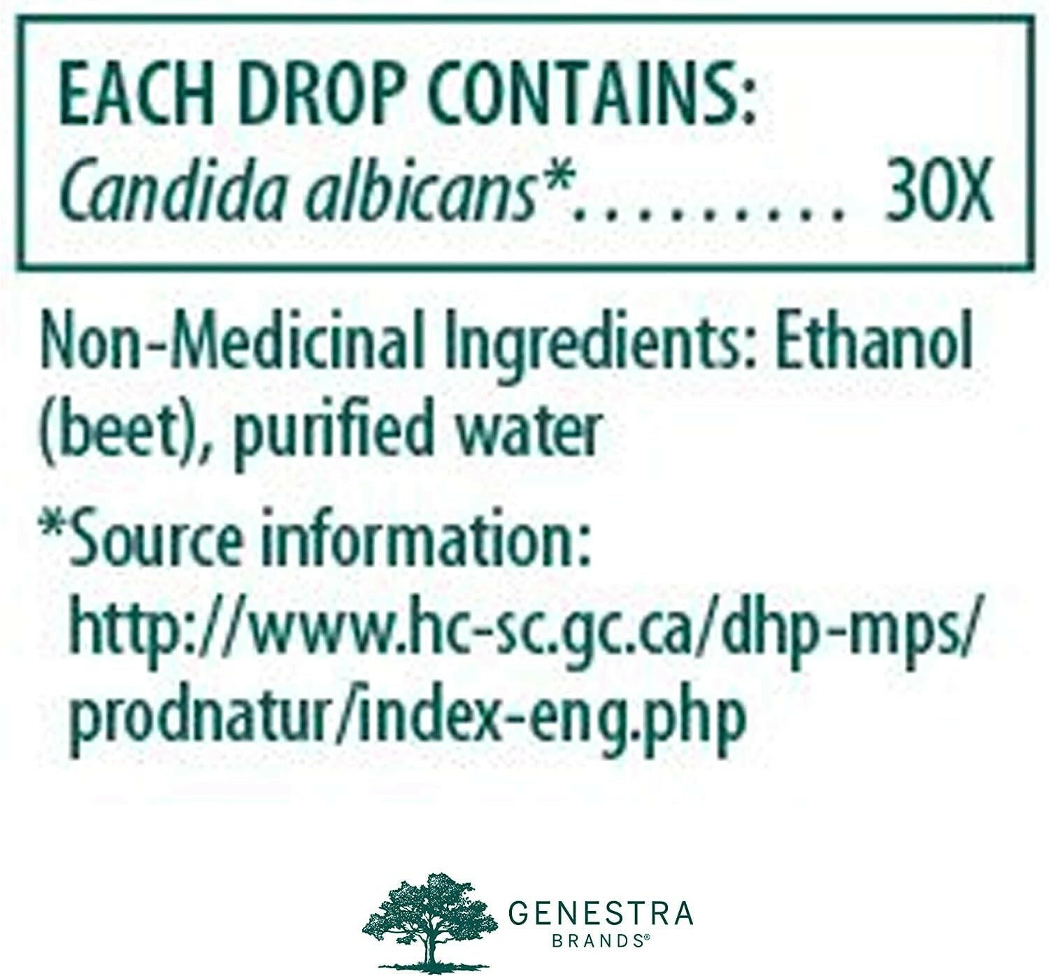 Can Albex 30X & 500X | Genestra Brand® | 30 mL - Coal Harbour Pharmacy