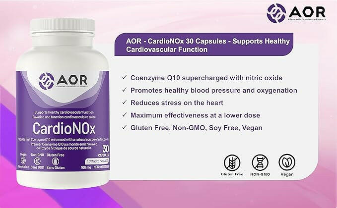 CARDIONOx | AOR™ | 30 Capsules - Coal Harbour Pharmacy