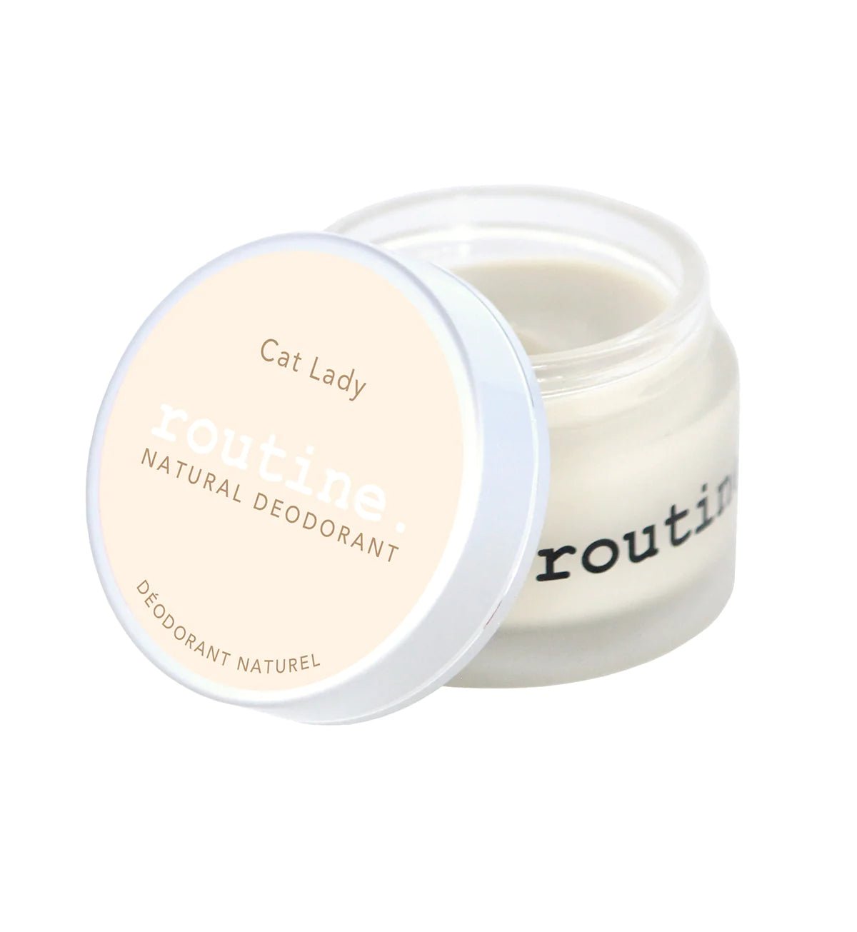 Cat Lady (Vegan: No Beeswax) Deodorant | routine. | 5G Mini & 58G Jar & 50G Stick - Coal Harbour Pharmacy