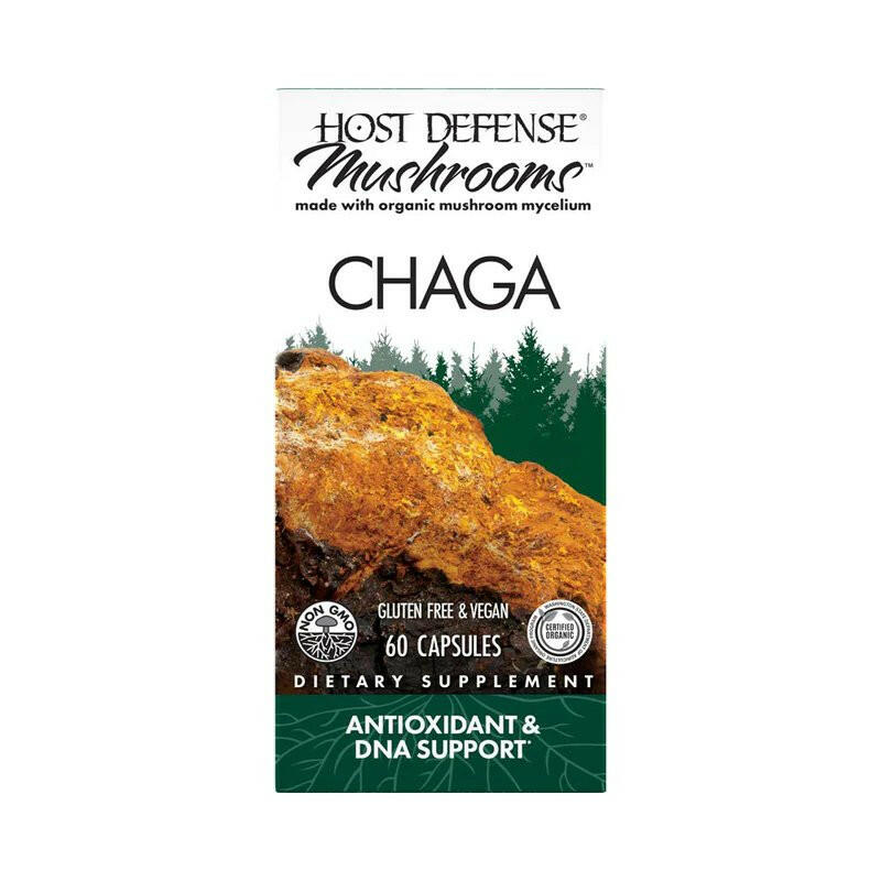 Chaga Capsules | Host Defense® Mushrooms™ | 60 Capsules - Coal Harbour Pharmacy
