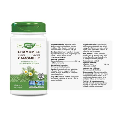 Chamomile Flowers | Nature's Way® | 100 Capsules - Coal Harbour Pharmacy