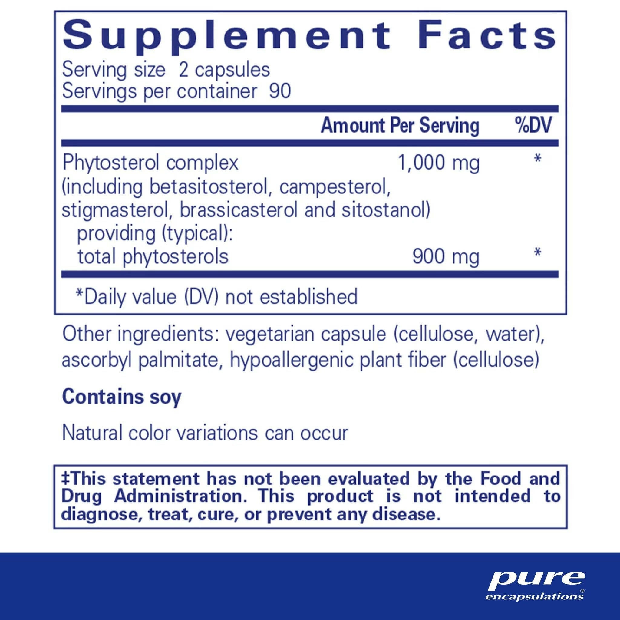 CholestePure | Pure Encapsulations® | 180 Capsules - Coal Harbour Pharmacy