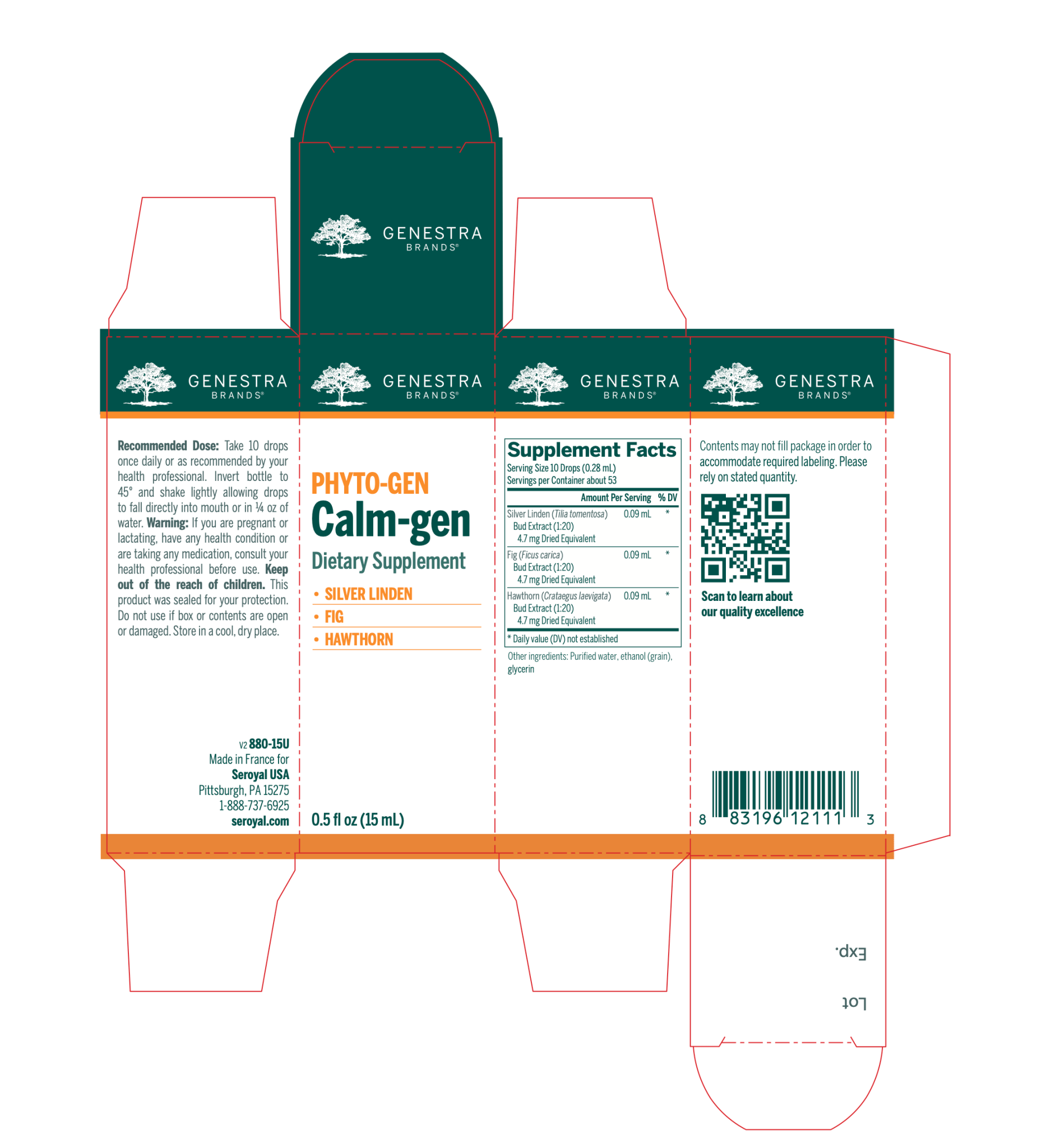 CM-gen (formerly Calm-gen) | Genestra Brands® | 15mL - Coal Harbour Pharmacy