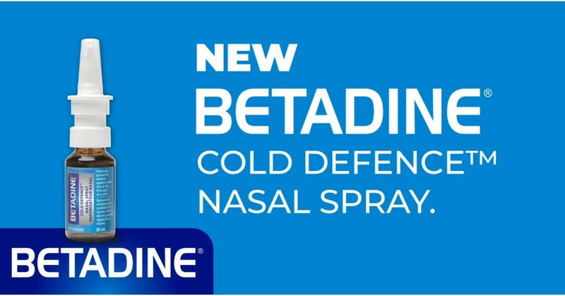 Cold Defence Nasal Spray | BETADINE® | 20ML - Coal Harbour Pharmacy