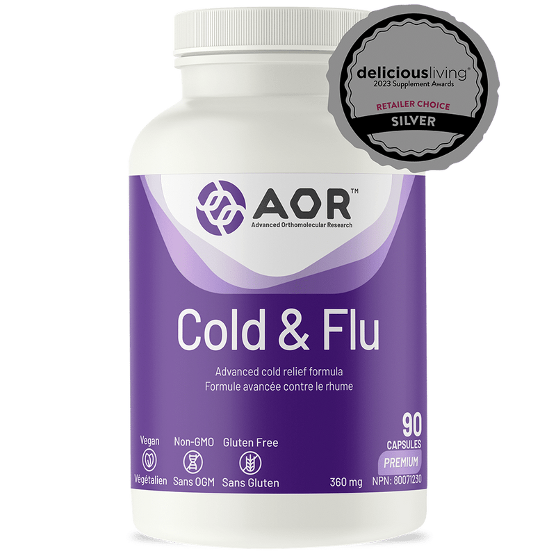 Cold & Flu | AOR™ | 90 Capsules - Coal Harbour Pharmacy