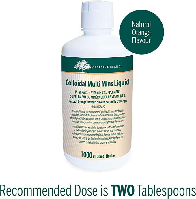 Colloidal Multi Mins Liquid | Genestra Brands® | 1000 mL Liquid - Coal Harbour Pharmacy