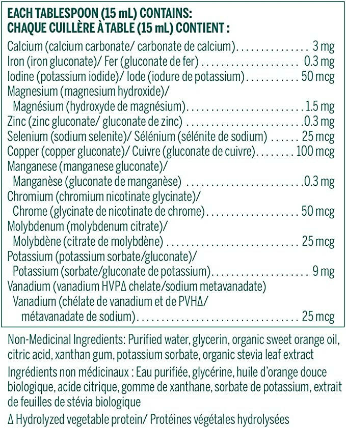 Colloidal Multi Mins Liquid | Genestra Brands® | 1000 mL Liquid - Coal Harbour Pharmacy