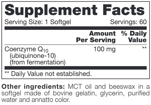 CoQ10 SAP | NFH | 60 Capsules - Coal Harbour Pharmacy