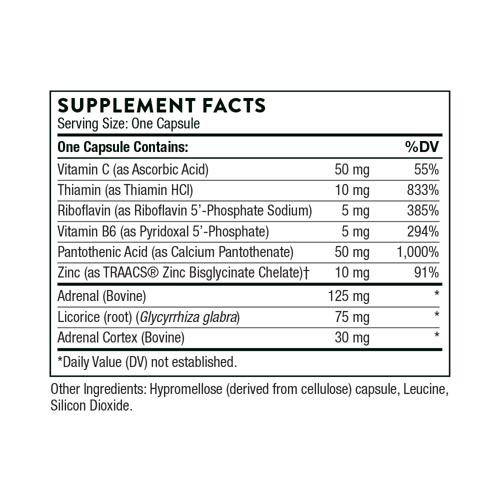 Cortrex® | Thorne® | 60 Capsules - Coal Harbour Pharmacy