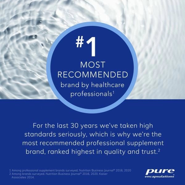 Curcumin 500 with Bioperine® | Pure Encapsulations® | 60 Capsules - Coal Harbour Pharmacy