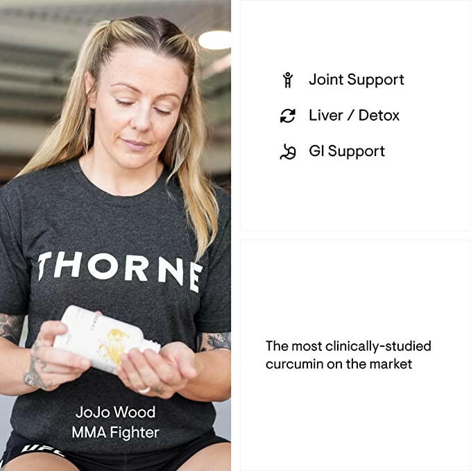 Curcumin Phytosome (formerly Meriva-HP) | Thorne® Research | 60 or 120 Vegetarian Capsules - Coal Harbour Pharmacy