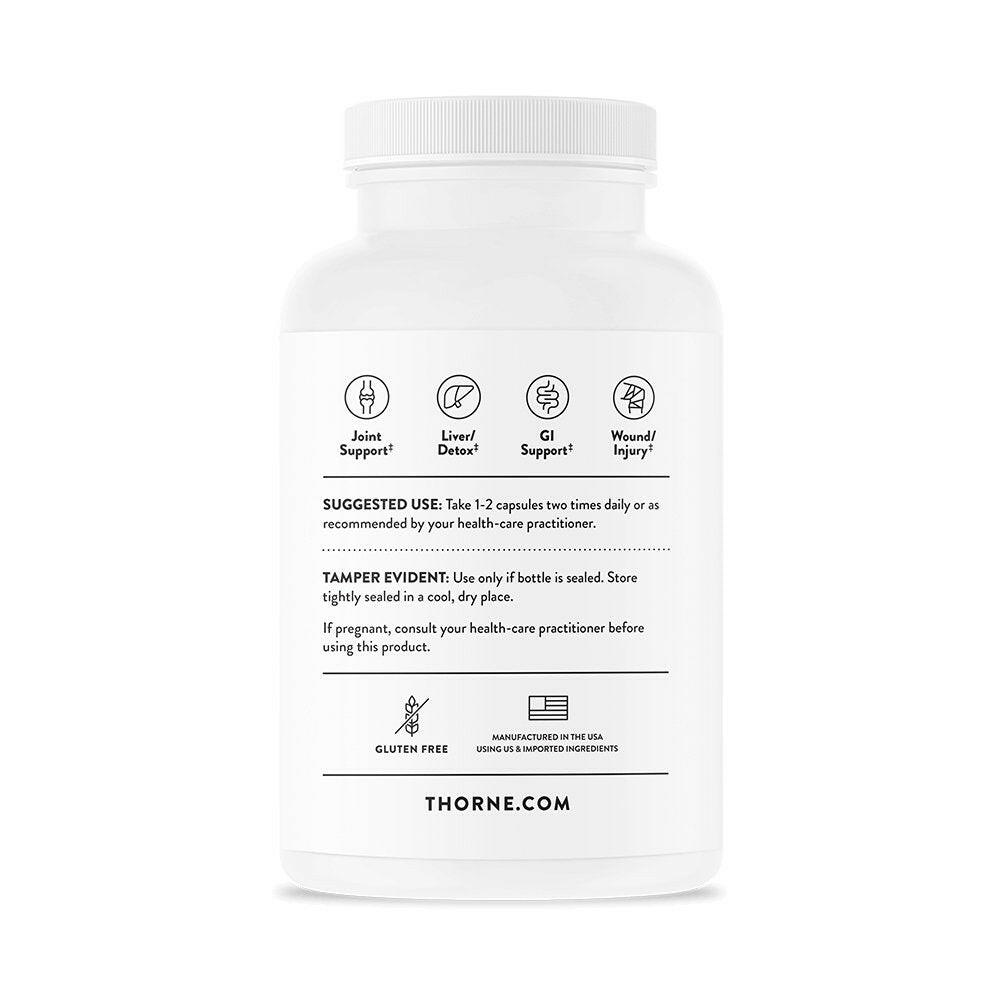 Curcumin Phytosome (formerly Meriva-HP) | Thorne® Research | 60 or 120 Vegetarian Capsules - Coal Harbour Pharmacy