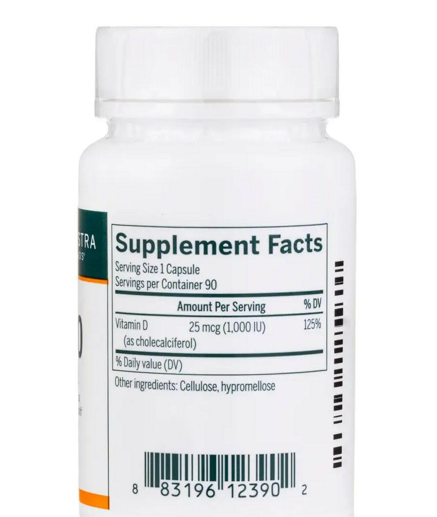 D3 1000 Vegan | Genestra Brands® | 90 Vegetarian Capsules - Coal Harbour Pharmacy