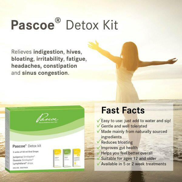 Detox Kit | Pascoe® | 3 x 20 mL Oral Drops - Coal Harbour Pharmacy