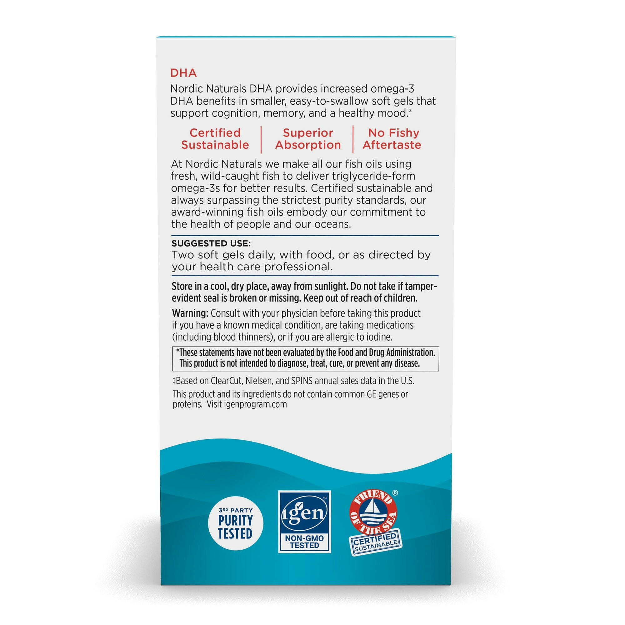 DHA Strawberry Flavoured | Nordic Naturals® | 180 Softgels - Coal Harbour Pharmacy