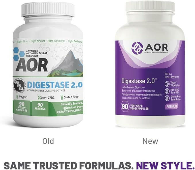 Digestase | AOR™ | 90 Capsules - Coal Harbour Pharmacy