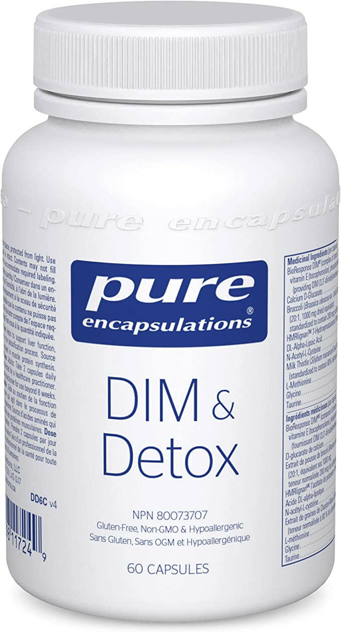 DIM & Detox | Pure Encapsulations® | 60 Vegetable Capsules - Coal Harbour Pharmacy
