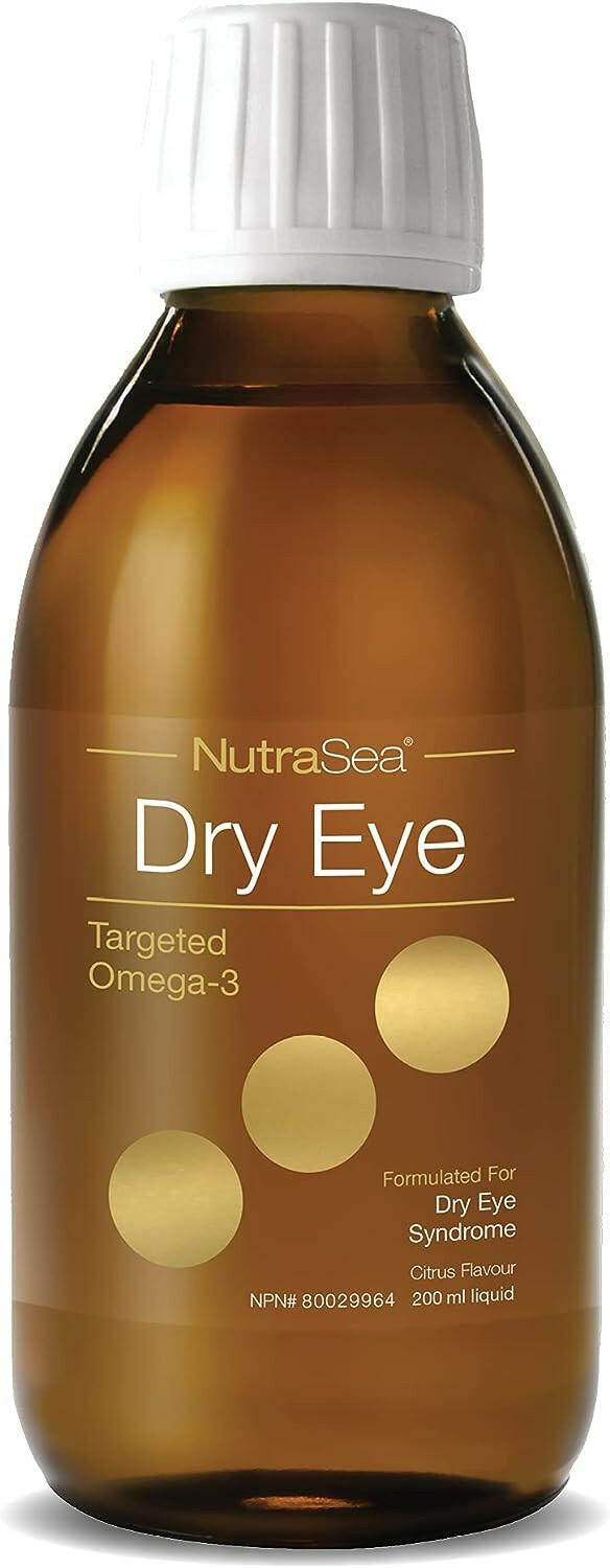 Dry Eye Targeted Omega-3, Citrus | NutraSea® | 200mL (6.8 fl oz) - Coal Harbour Pharmacy