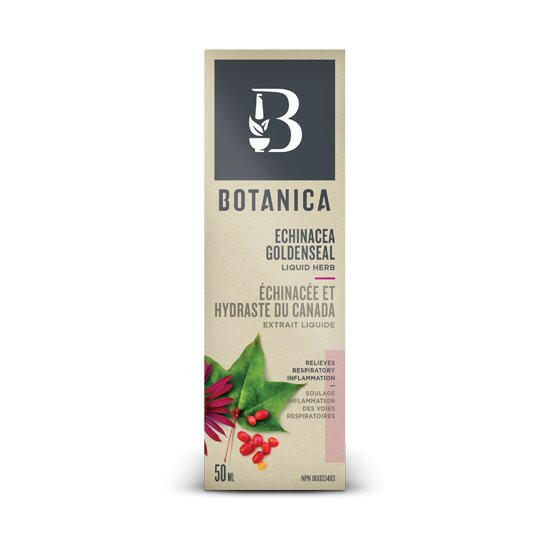 Echinacea Goldenseal Liquid Herb | Botanica | 50mL - Coal Harbour Pharmacy