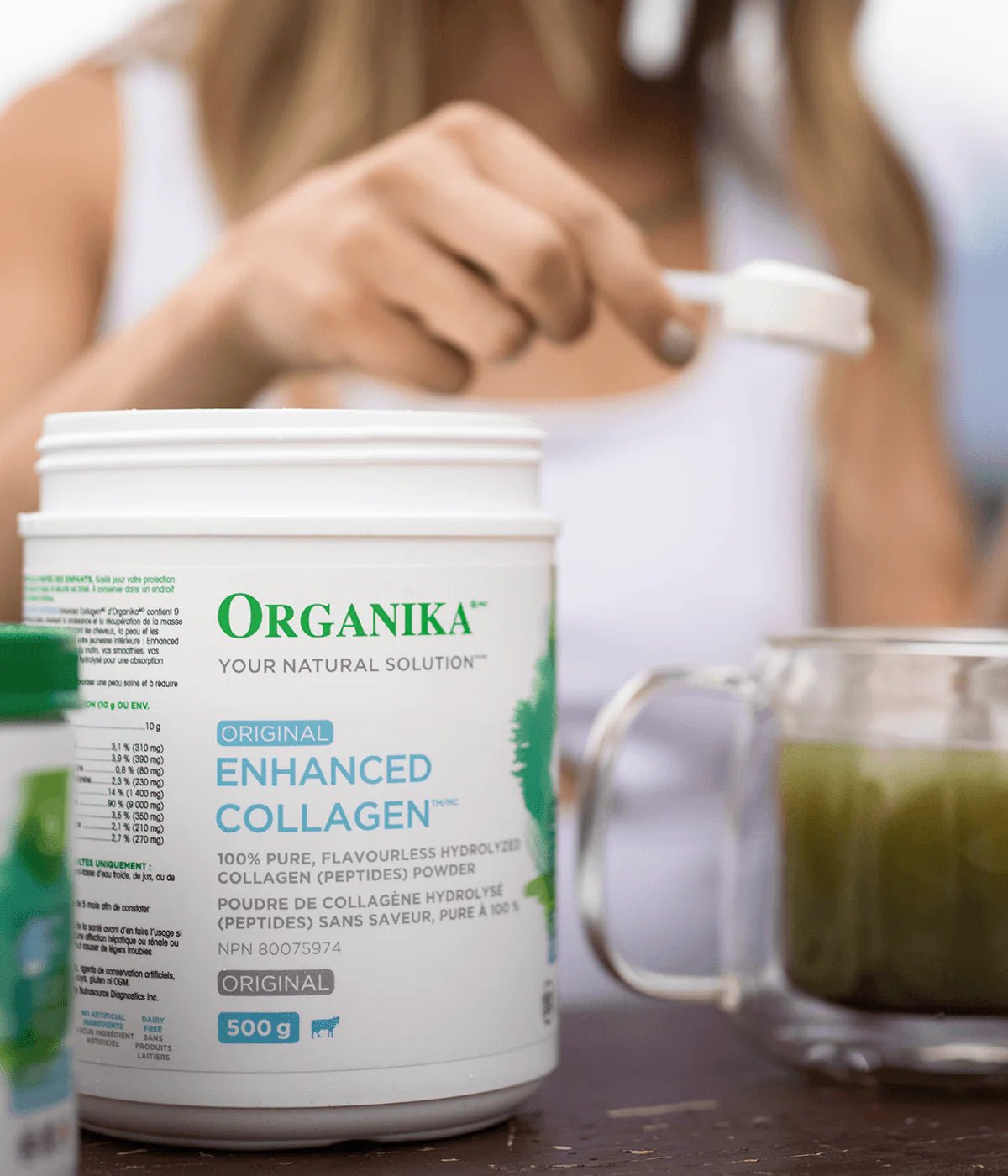 Enhanced Collagen Original Powder | Organika® | 250 grams - Coal Harbour Pharmacy