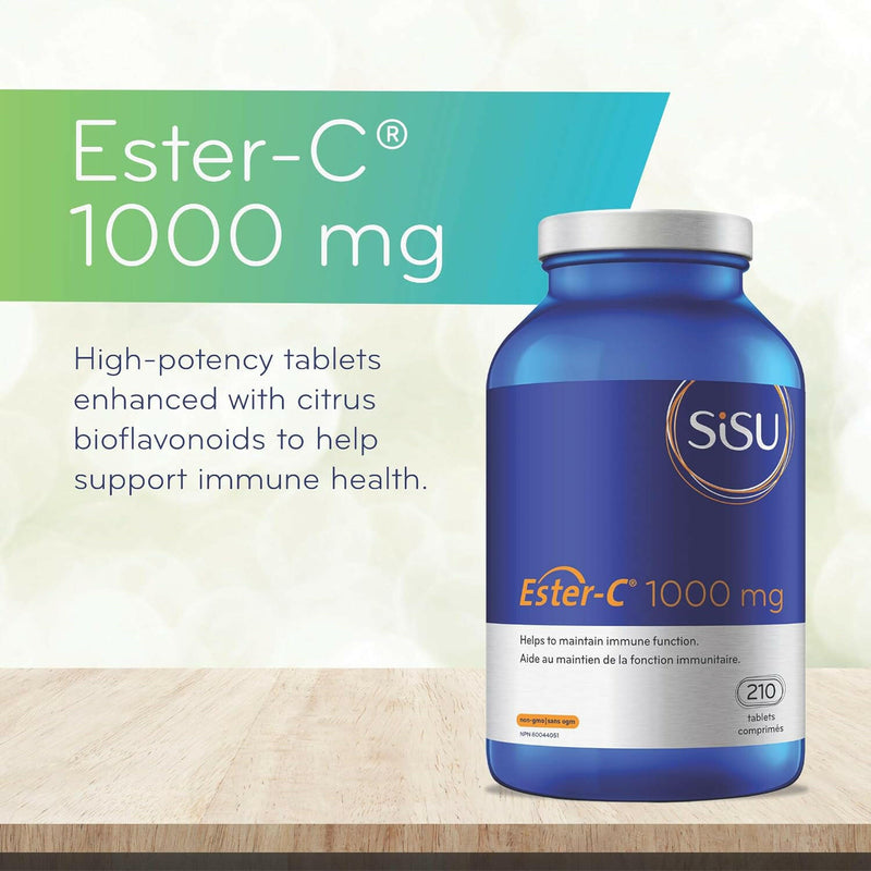 Ester-C® 1000 mg | SISU | 60, 120, 210 Tablets - Coal Harbour Pharmacy