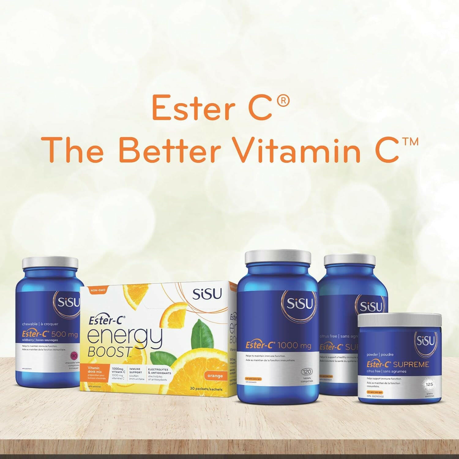 Ester-C® 1000 mg | SISU | 60, 120, 210 Tablets - Coal Harbour Pharmacy