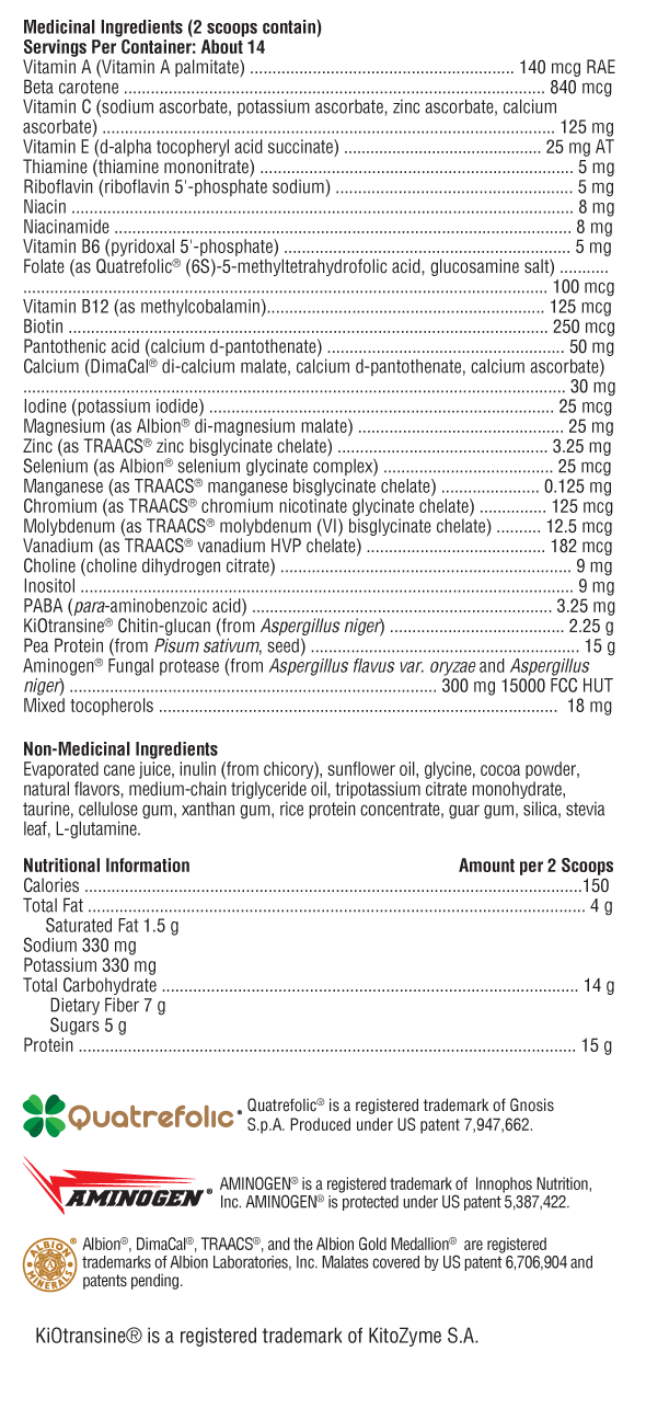 FIT Food Lean Complete I Xymogen® | 14 Servings - Coal Harbour Pharmacy