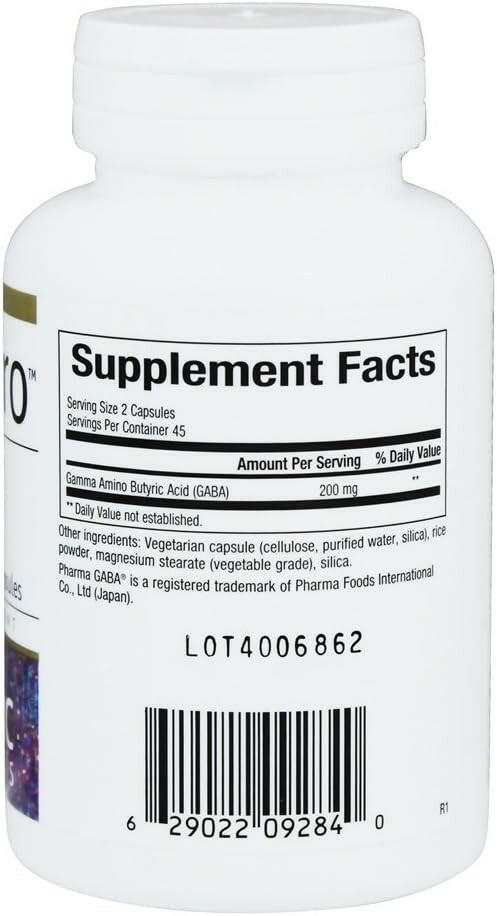 GABA-Pro® | Bioclinic Naturals | 90 Vegetarian Capsules or Chewable Tablets - Coal Harbour Pharmacy