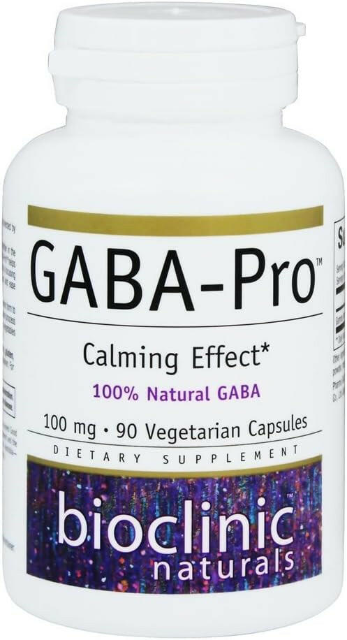 GABA-Pro® | Bioclinic Naturals | 90 Vegetarian Capsules or Chewable Tablets - Coal Harbour Pharmacy