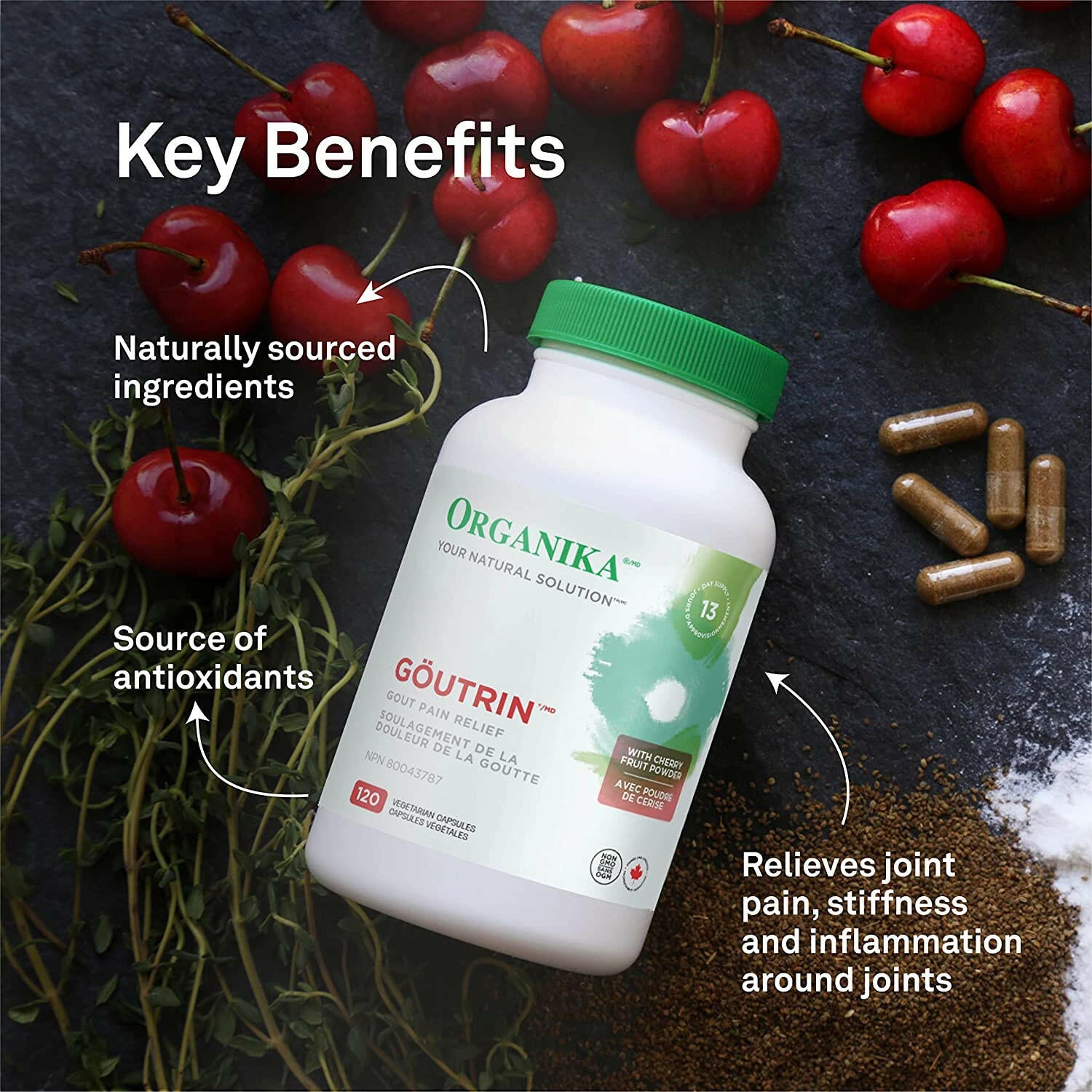Goutrin™ | Organika® | 60 Tablets - Coal Harbour Pharmacy