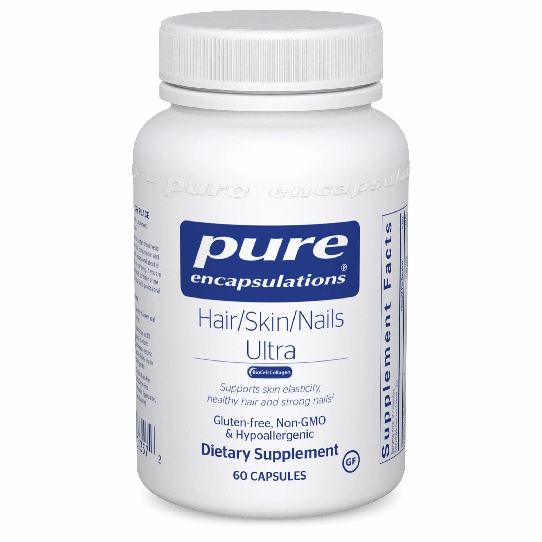 Hair/Skin/Nails Ultra | Pure Encapsulations® | 60 Vegetable Capsules - Coal Harbour Pharmacy