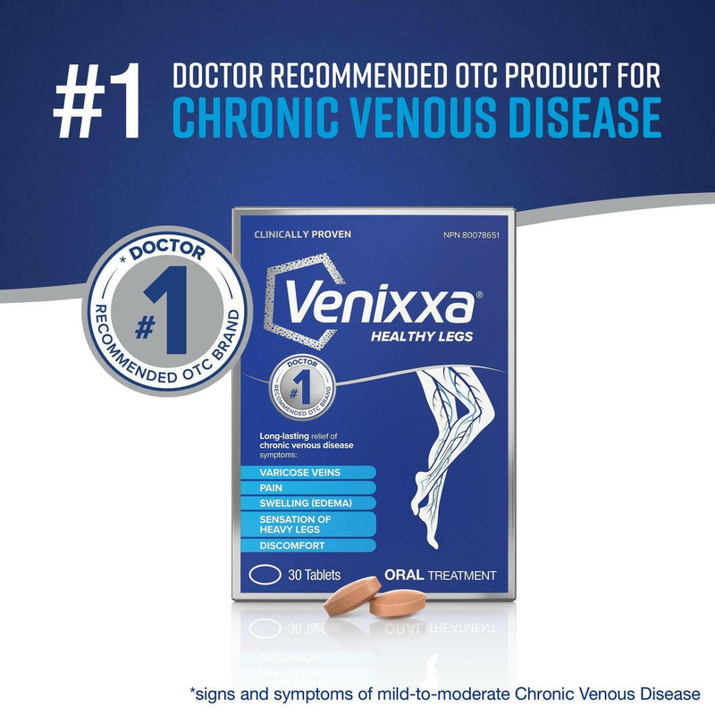 Healthy Legs | Venixxa® | 30 Tablets - Coal Harbour Pharmacy