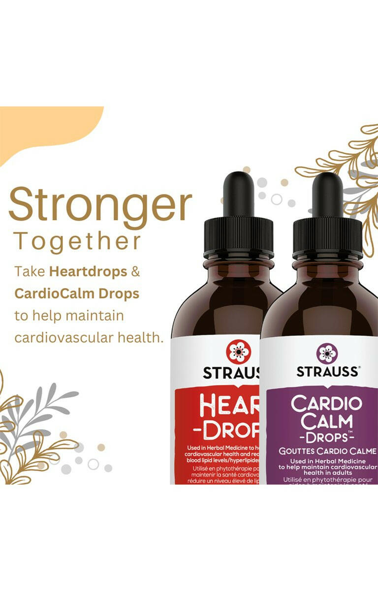 Heartdrops® (Original & Cinnamon Flavours) | Strauss® | 50mL, 100mL, 225mL Liquid - Coal Harbour Pharmacy