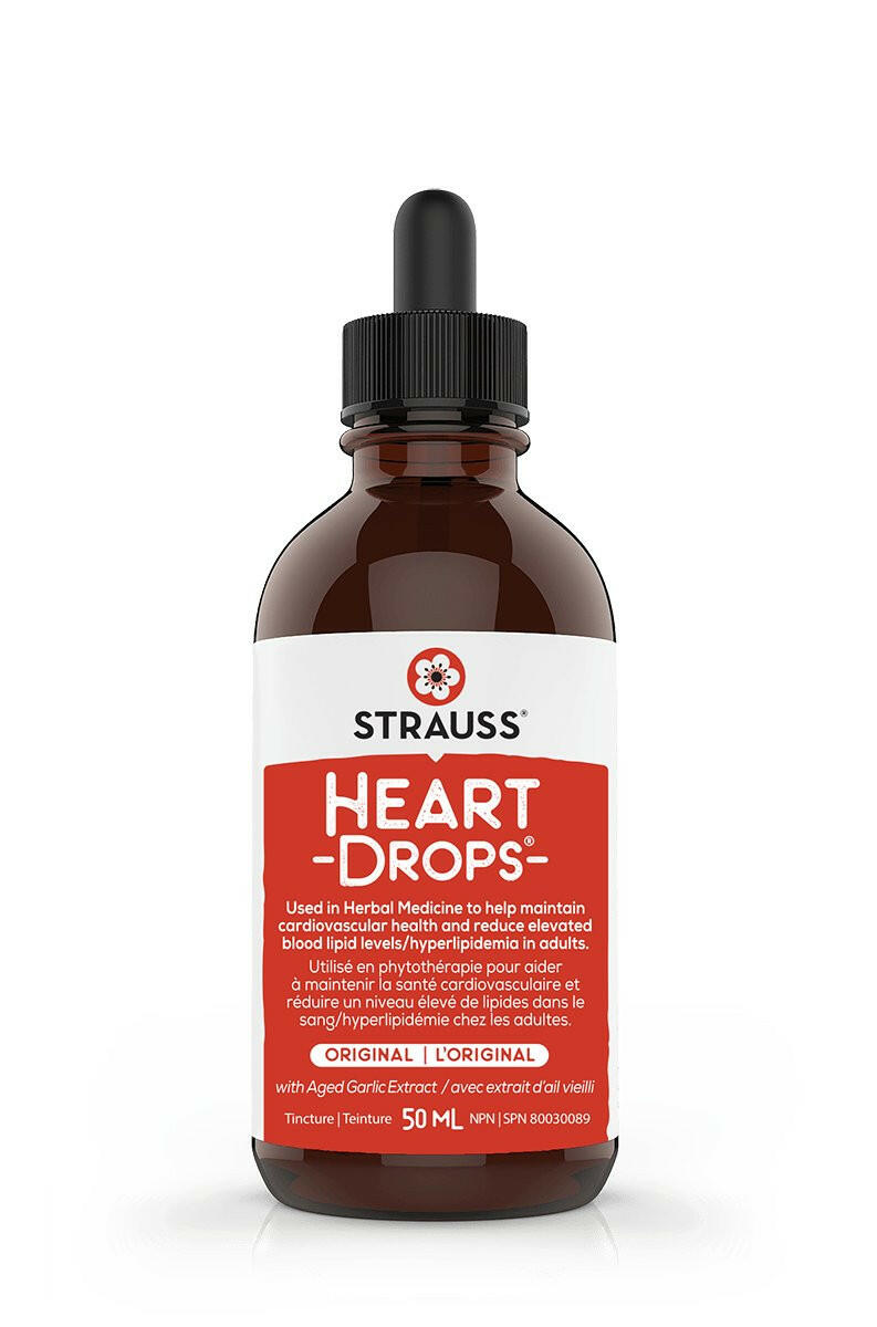 Heartdrops® (Original & Cinnamon Flavours) | Strauss® | 50mL, 100mL, 225mL Liquid - Coal Harbour Pharmacy