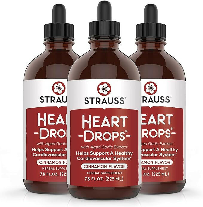 Heartdrops® (Original & Cinnamon Flavours) | Strauss® | 50mL, 100mL, 225mL Liquid - Coal Harbour Pharmacy