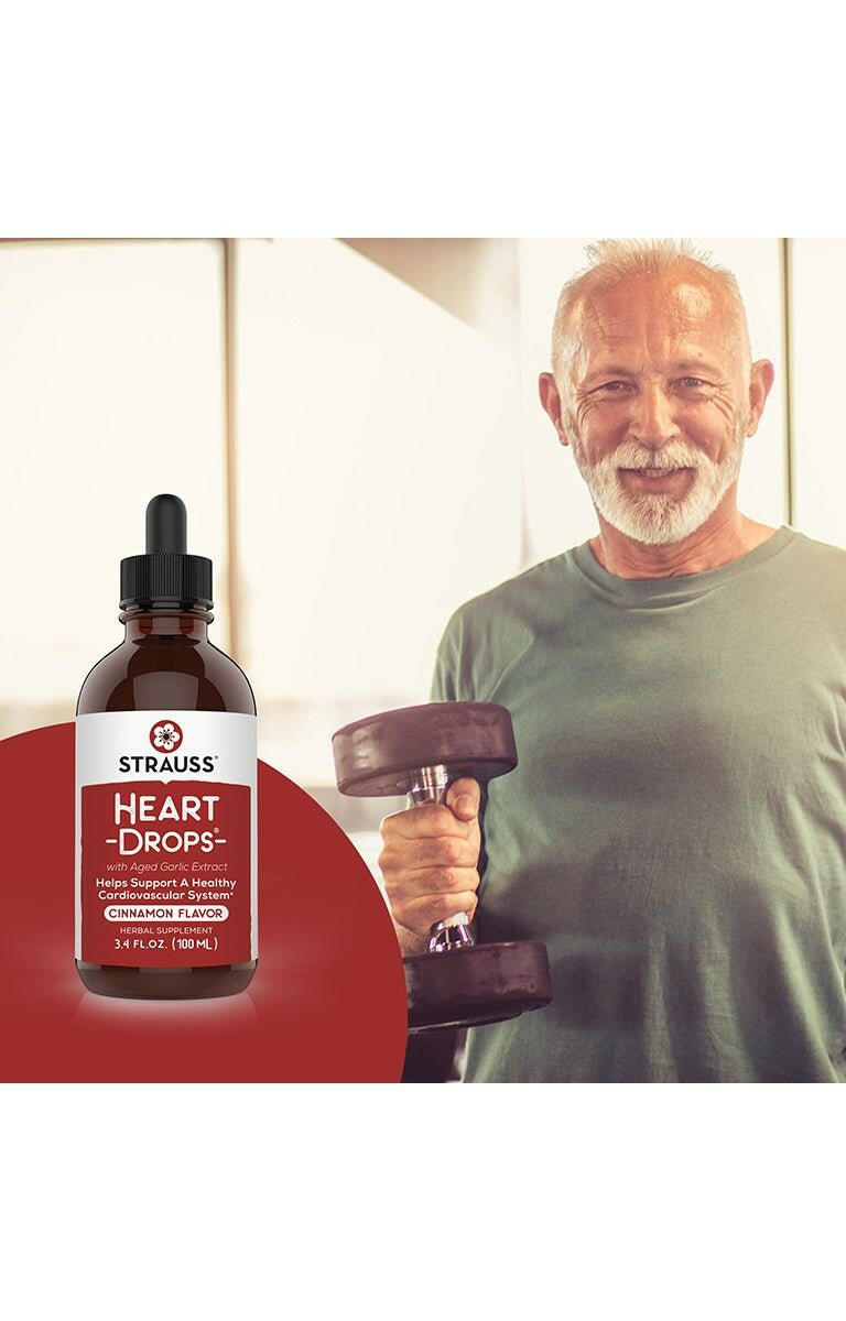 Heartdrops® (Original & Cinnamon Flavours) | Strauss® | 50mL, 100mL, 225mL Liquid - Coal Harbour Pharmacy